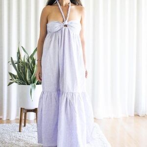 Mara Hoffman Basilia Light Purple Dress